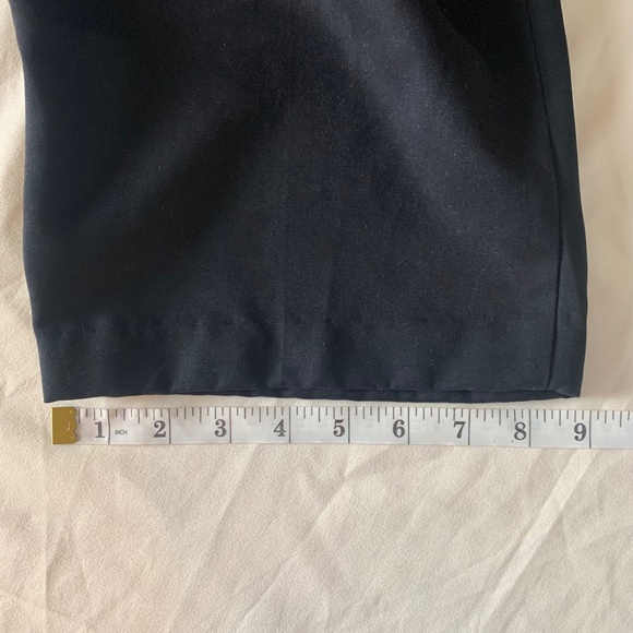 Alia Pull On Elastic Waist Crop Pants ~ Size 14P ~ Black ~ High Rise - Picture 6 of 8